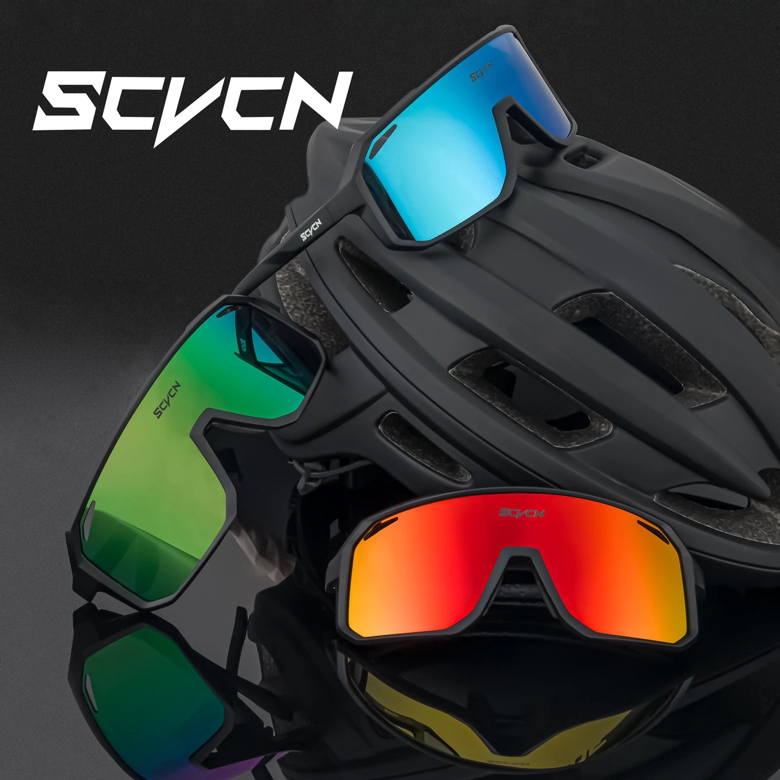 Schnelle Brillen - SCVCN UV400 Sportbrille